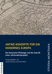 Cover von Antike Konzepte für ein modernes Europa