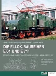 Cover von Die Ellok-Baureihen E 01 und E 71¹