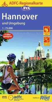 Cover von BVA ADFC Regionalkarte Hannover und Umgebung 1:75.000