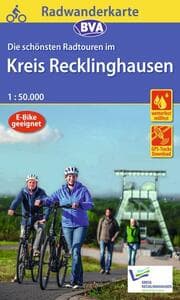 Cover von BVA Radwanderkarte Kreis Recklinghausen die schönsten Radtouren 1:50.000