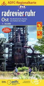 Cover von BVA ADFC Regionalkarte radrevier.ruhr Ost 1:50.000