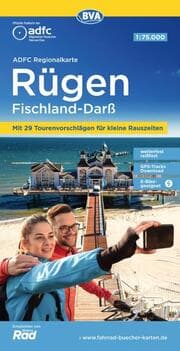 Cover von BVA ADFC Regionalkarte Rügen Fischland-Darß 1:75.000