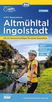 Cover von BVA ADFC Regionalkarte Altmühltal Ingolstadt 1:75.000