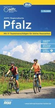 Cover von BVA ADFC Regionalkarte Pfalz 1:75.000