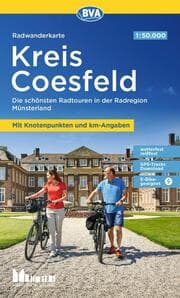Cover von BVA Radwanderkarte Kreis Coesfeld mit Knotenpunkten 1:50.000