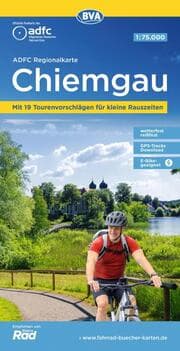 Cover von BVA ADFC Regionalkarte Chiemgau 1:75.000
