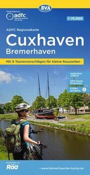 Cover von BVA ADFC Regionalkarte Cuxhaven Bremerhaven 1:75.000