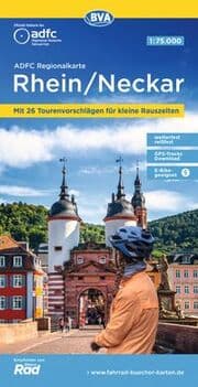 Cover von BVA ADFC Regionalkarte Region Rhein/Neckar 1:75.000