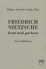 Cover von Friedrich Nietzsche: Lernt mich gut lesen