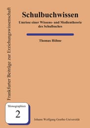 Cover von Schulbuchwissen