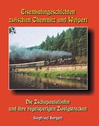 Cover von Eisenbahngeschichten zwischen Chemnitz und Weipert