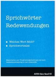 Cover von Sprichwörter Redewendungen - welches Wort fehlt? -Sprichwortsalat