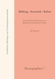 Cover von Bildung - Semantik - Kultur