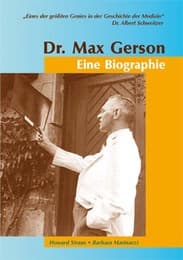 Cover von Dr.Max Gerson - Eine Biographie