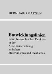 Cover von Entwicklungslinien naturphilosophischen Denkens