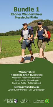 Cover von Bundel 1 Rhöner Wanderführer Hessische Rhön
