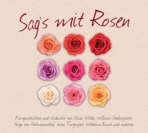 Cover von Sag's mit Rosen