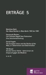 Cover von Erträge