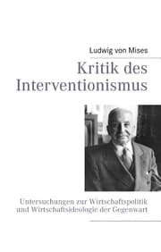 Cover von Kritik des Interventionismus