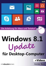 Cover von Windows 8.1 U¿date für Desktop-Computer