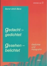Cover von gedacht - gedichtet, gesehen - belichtet