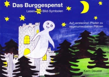Cover von Das Burggespenst - Lesen mit Bild-Symbolen