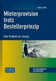 Cover von Mieterprovision trotz Bestellerprinzip
