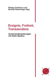 Cover von Ereignis, Freiheit, Transzendenz