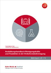 Cover von Ausbildungshandbuch Reinigungskräfte und Teamleiter in der Verkehrsmittelreinigung