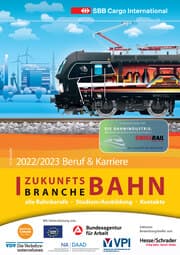 Cover von Zukunftsbranche Bahn - Beruf & Karriere 2022/2023
