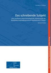 Cover von Das schreibende Subjekt