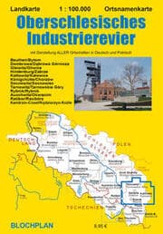 Cover von Landkarte Oberschlesisches Industrierevier