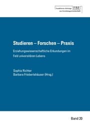 Cover von Studieren - Forschen - Praxis.