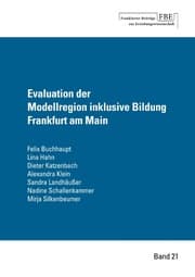 Cover von Evaluation der Modellregion inklusive Bildung Frankfurt am Main