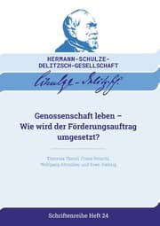 Cover von Genossenschaft leben