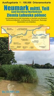 Cover von Landkarte Neumark - mittlerer Teil