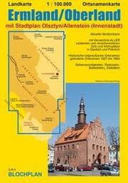 Cover von Landkarte Ermland/Oberland