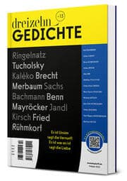 Cover von dreizehn +13 Gedichte - Frühjahr 2022