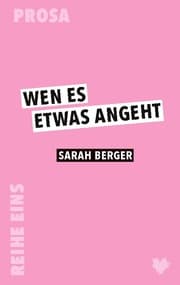 Cover von Wen es etwas angeht