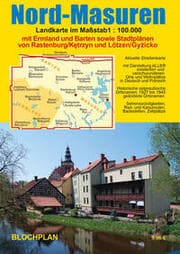 Cover von Landkarte Nord-Masuren