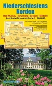 Cover von Landkarte Niederschlesiens Norden