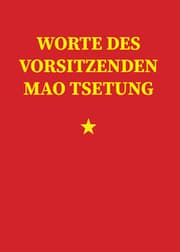 Cover von Worte des Vorsitzenden Mao Tsetung