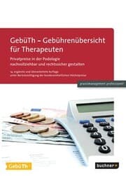 Cover von GebüTh - Gebührenübersicht für Therapeuten