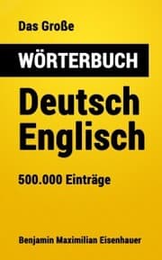 Cover von Das Große Wörterbuch Deutsch - Englisch
