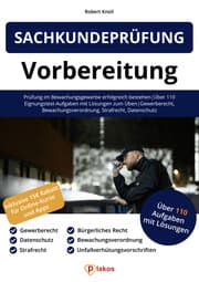 Cover von Sachkundeprüfung 34a GewO Vorbereitung