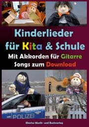 Cover von Kinderlieder für Kita & Schule mit Akkorden für Gitarre