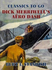 Cover von Dick Merriwell's Aëro Dash
