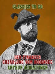 Cover von Der Finanzer Erzählung vom Bodensee