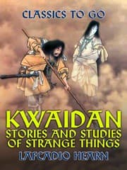 Cover von Kwaidan Stories and Studies of Strange Things