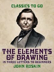 Cover von The Elements of Drawing, in three Letters to Beginners